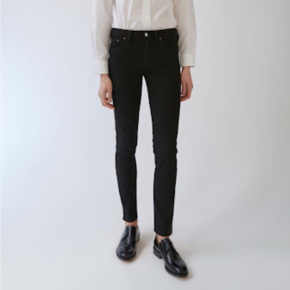 Acne Studios Bla Konst Climb Skinny Stay Black